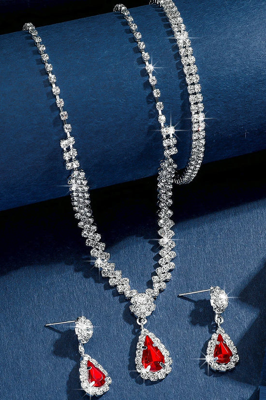 Elegant 4-Piece Bridal Jewelry Set